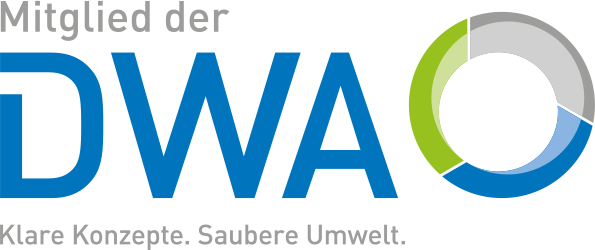 Mitglied der DWA — Deutsche Vereinigung für Wasserwirtschaft, Abwasser und Abfall